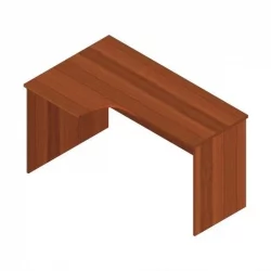 Стол компьютерный угловой Р.РС-14 (левый) Орех Гепланкт