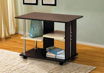 Журнальный столик на колесиках журнальный №1 Итальянский орех (матовый)