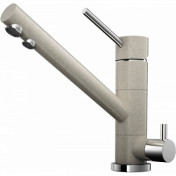 Смеситель Omoikiri Tonami-Sa Латунь/Гранит/Бежевый