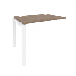 Наборный элемент рабочей станции на П-образном м/к ОНИКС О.МП-1.НРС-1.7 Дуб Аризона/Белый / ONIX O.MP-1.NRS-1.7