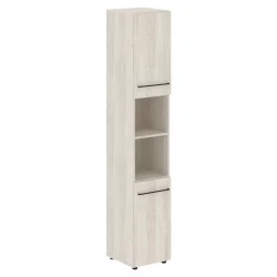 Шкаф колонка с глухими малыми дверьми LOFTIS LHC 40.4 Сосна Эдмонт
