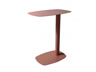 Журнальный столик Eanna S металл коралловый