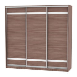 Шкаф-купе B-230х235х60-3(ЯШТ-D9D9D9)