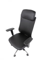 Офисное кресло CHAIRMAN 500 LUX экокожа Черный