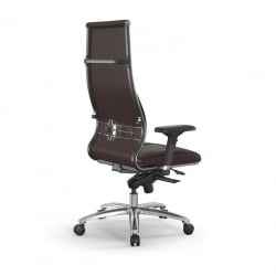 Кресло руководителя Мetta L 1m 46/4D Infinity Easy Clean (MPES) Комплект 1 Темно-коричневое