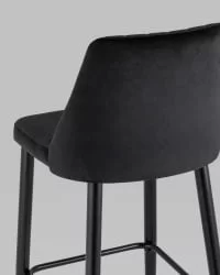 Стул барный Диего Черный