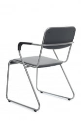 Кресло Nix Plus RCH OMKL-03 Серый/Металл окрашенный Хром