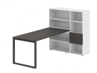 Рабочая станция ЕДИС ЕКРСТ 1217 Мокко Мокко Белый / EDIS EQRST