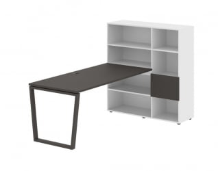 Рабочая станция EDIS EVRST 1217 Мокко Мокко Белый