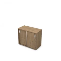 Двустворчатый шкаф GLOSS LINE 9НШКЗ.003 Teakwood
