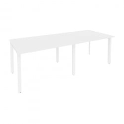 Стол переговорный (2 столешницы) ONIX O.MP-PRG-2.2 Белый Бриллиант