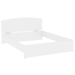 Кровать Алиса(L24)1647х903х2063(Белый)