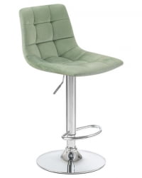 Стул барный DOBRIN TAILOR (пудрово-мятный велюр (MJ9-87)) 2 шт