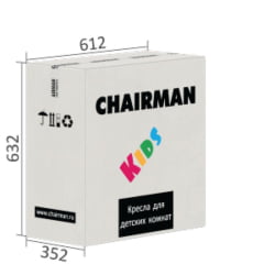 Детское кресло CHAIRMAN КИДС 103 ЛТ блаcк ГАМЕ / KIDS LT black GAME