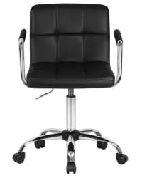 Офисное кресло для персонала DOBRIN TERRY (черный) 2 шт