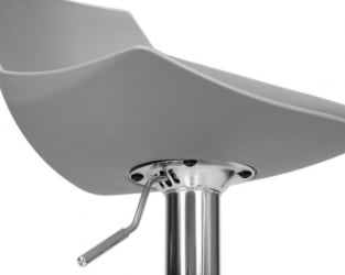 Барный стул DOBRIN ROCKY (серый)