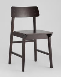 Стул ОДЕН ВООД кс2 из массива гевеи Эпрессо / ODEN WOOD x2