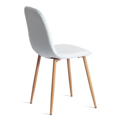Кухонный стул BREEZE (mod. 4724) Велюр/металл , 44 х 53 х 87 см, Aquamarine (аквамарин) HLR16 / натуральный