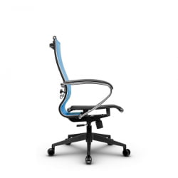 Кресло офисное МЕТТА B 2m 9/K131, Основание 17832 Комплект 4 Васильковое Черное