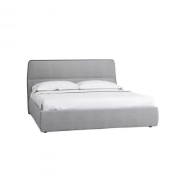 Двуспальная кровать я ящиком Сканди 1.8 с подъемным механизмом и ящиком Грей