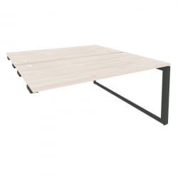 Стол-приставка двойной на О-образном м/к к опорым элем. ONIX O.MO-D.SPR-4.8 Денвер Светлый/Антрацит