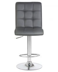 Стул барный ДОБРИН КРУГЕР (серый) 2 шт / DOBRIN KRUGER