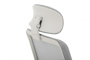 Кресло Work W-218C WHITE Светло-серый