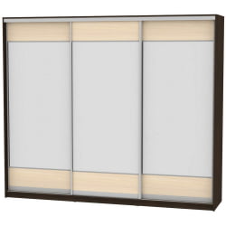 Шкаф-купе Б-220х270х60-1(Венге-ДМ-Д8Д8Д8) / B-220х270х60-1(Венге-ДМ-D8D8D8)