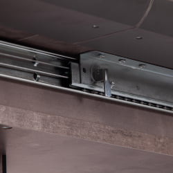 Стол обеденный SKAT ЛДСП/МДФ, 120-160х80х75 см, Оникс/Графит