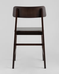 Стул ОДЕН ВООД кс2 из массива гевеи Эпрессо / ODEN WOOD x2