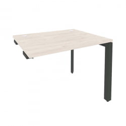 Стол-приставка на П-образном м/к к опорным элементам ОНИКС О.МП-СПР-1.8 Денвер Светлый/Антрацит / ONIX O.MP-SPR-1.8