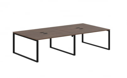 Бенч-система ЕДИС ЕКВСТ 3116 Дуб Денвер темный Черный / EDIS EQWST