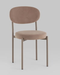 Стул Бриф SN велюр капучино каркас капучино муар