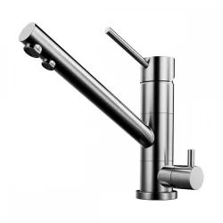 Смеситель Omoikiri Tonami-Bn Латунь/Нерж. Сталь