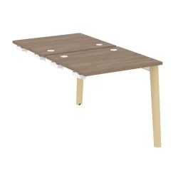 Стол-приставка двойной к опорным элементам ONIX WOOD OW.D.SPR-0.7 Дуб Аризона/Светлый