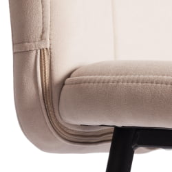 Полубарный стул Medeo/Медео велюр, бежевый, 7, 42х56х102 см