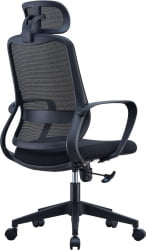 Кресло Еверпроф ЕП-820 Греи Сетка Черный / Everprof EP-820 Grey
