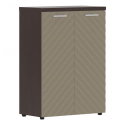 Шкаф с глухими средними дверьми и топом Torr LUX TLMC 85.1 Венге Магия Капучино