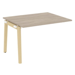 Проходной наборный элемент переговорного стола ONIX WOOD OW.NPRG-2 Дуб Аттик/Светлый