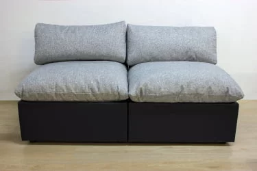 Диван двойной Кубэ без подлокотников модульный taft