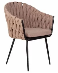 Стул обеденный DOBRIN MATILDA Коричневая ткань LAR 275-3