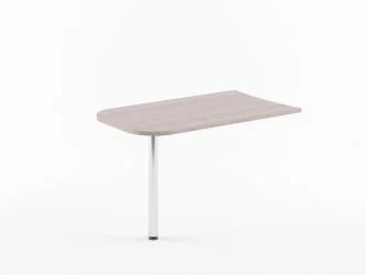 Брифинг приставка для столов XET XB 127 (Дуб Сонома)