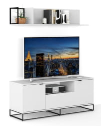 Полка City средняя белый