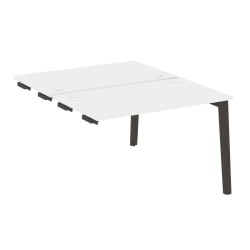 Стол-приставка двойной к опорным элементам ONIX WOOD OW.D.SPR-2.7 Белый Бриллиант/Темный
