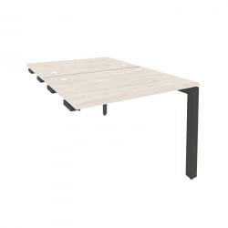 Стол-приставка двойной на П-образном м/к к опорным элем. ONIX O.MP-D.SPR-1.7 Денвер Светлый/Антрацит