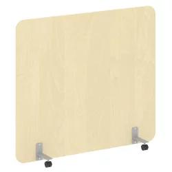 Перегородка на металлических опорах, на роликах R-line DP.R-160-140 Клен