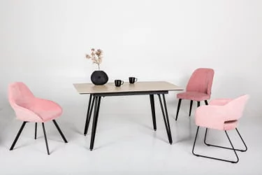 Большой обеденный стол Диего 140-180 white Дуб Корбридж