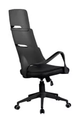 Кресло оператора Riva Chair SAKURA (черный пластик) Черный