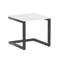 Журнальный стол HOME OFFICE VR.SP-2-58.G Белый/Антрацит металл