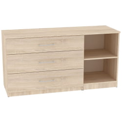 Комод Калисто(K49)699х1352х468ручкарейлинг160мм(ДСС-Белый)